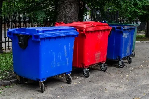 2 Adet EZ01SPR160 Döner Tablalı + 2 Adet EZ02SPR160 Sabit Maşalı Kauçuk Kaplı Tekerlek Çap:160 Çöp Konteyner Tekerleği Oynak Tabla Bağlantılı Burçlu 2xEZ01SPR160+2xEZ02SPR160 - 2