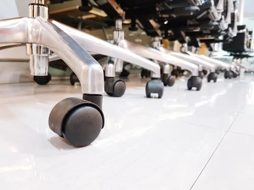 5 Adet EC03GMKM50, Pimli Mobilya Tekerleği Koltuk Tekeri, Çap:50, 5li Set, Geniş Tip - 5