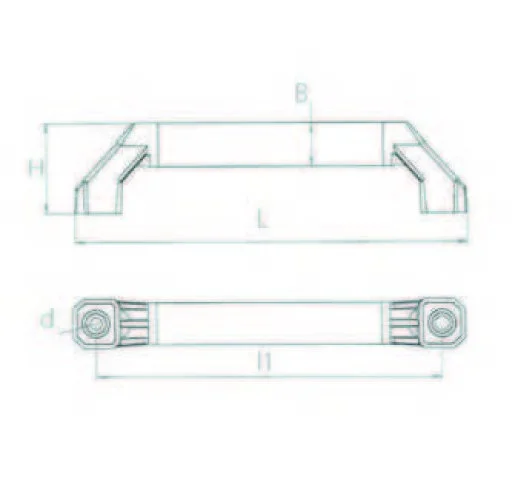 AT30020 Alüminyum Kulp/Tutamak Boy: 330, Eksen:300 - 2