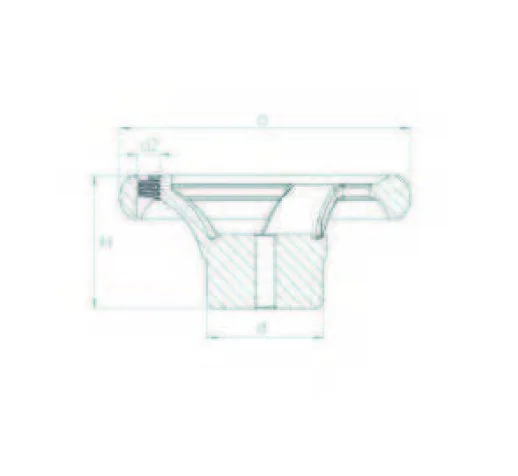 DC180 Döküm Çark/Volan Çap:180 - 2