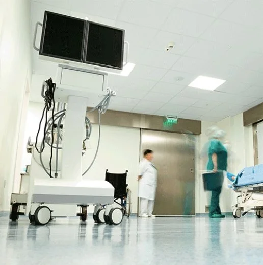 EQ01ZBP100 Döner Tablalı Plastik Maşalı Çap:100 Çift Kasnaklı Bilya Rulmanlı Medikal Tekerlek Oynak Maşalı - 3