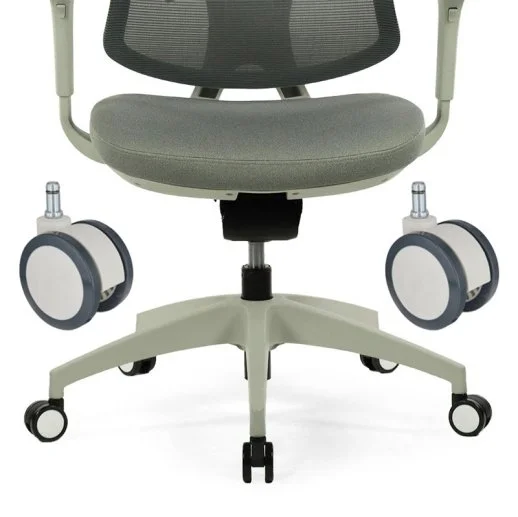 EQ03ZKP75 Sarhoş Pim Bağlantılı Plastik Maşalı Çap:75 Çift Kasnaklı Medikal Tekerlek Oynak Maşalı Segmanlı - 2