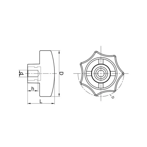 KB401017K Kırmızı Kelebek Burç Çap:40 M10 - 2