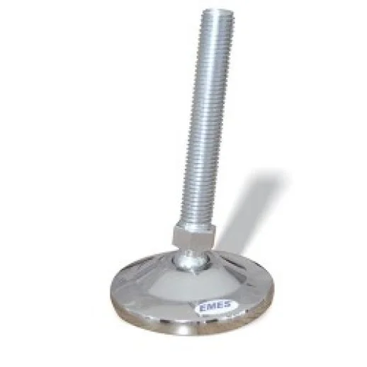 MAM601210 Mafsallı Metal Ayak Çap:60 M12x100mm Civatalı - 1