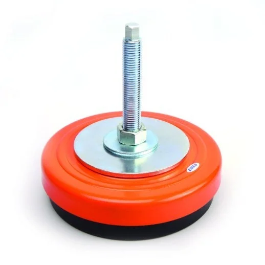 MDA161612D Makine Denge Ayağı Çap:120 M16x120 2 Diş Aralıklı Civatalı - 1