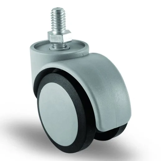 EC05MKT50 Civatalı Poliüretan Tekerlek Çap:50 Oynak Civata Bağlantılı, Burçlu Mobilya Tekerleği Medikal Ekipman Tekeri - 1