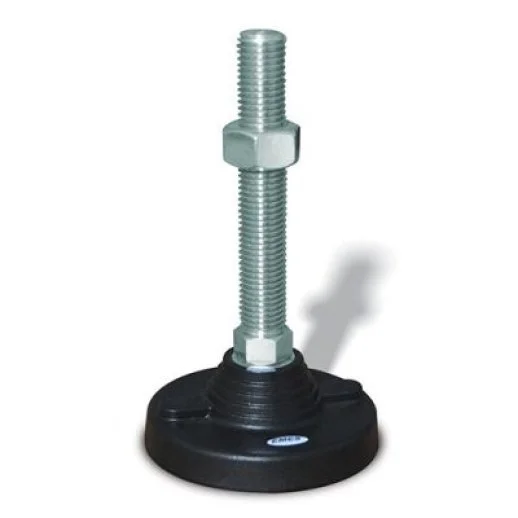 PAS122025 Sabit Plastik Ayak Çap:120 M20x250 Mm Civatalı - 1