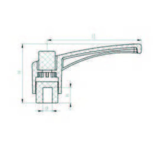 PKB7810 Plastik Sustalı Kol Burçlu Boy:78, M10 - 2