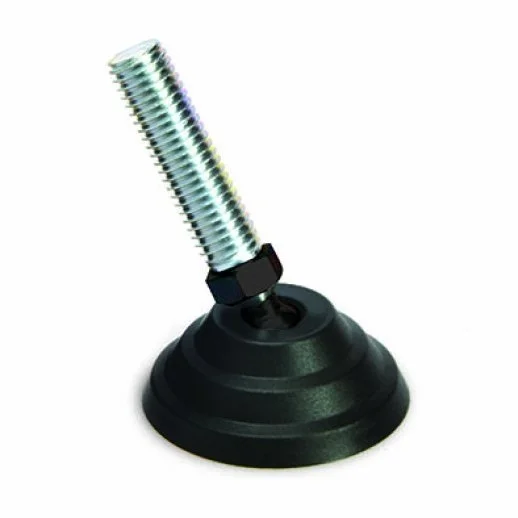 PMA802050 Plastik Mafsallı Plastik Ayak Çap:800 M20x50 Mm Civatalı - 1