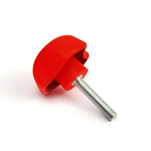 PYCK501050 Kırmızı Plastik Yonca Civatalı Çap:50 M10x50 - 1