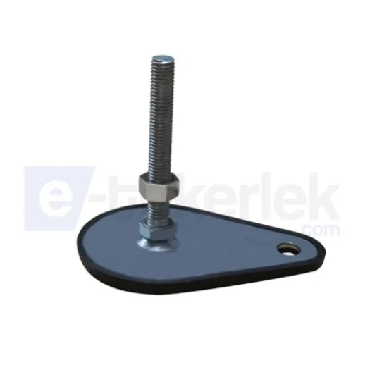 SAYZBR 80 1290 SAC AYAK YANDAN ZEMİN BAĞLANTILI KAUÇUKLU ÇAP:80 M12*90 - 1