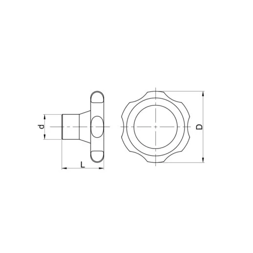BTV80 Tırnaklı Volan Çap:80 - 2